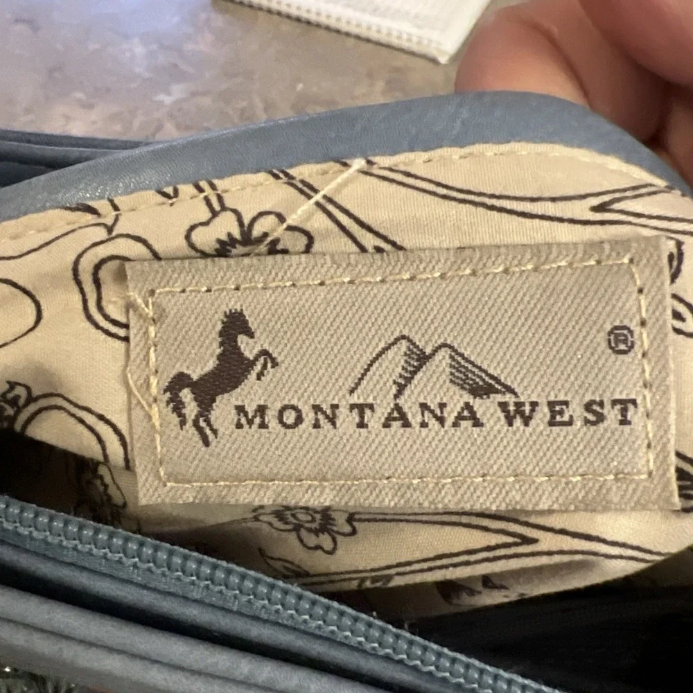 Montana West Western Country Concealed Carry Purse Embroidered + Wallet‎